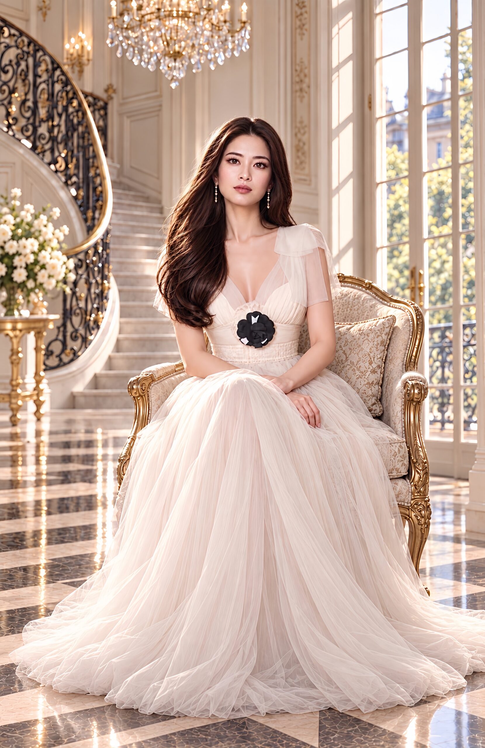 Rebecca Wang, patron of the arts, based in London